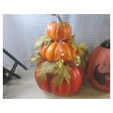 (BSB) 4 Pumpkin Decor Figures...