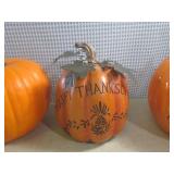 (EW2) 4 Pumpkin Decor Figures...