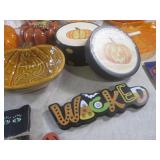 (A-2) Assorted Halloween Fall Decor...