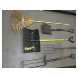 (BS) Shovels, Forks and Rake...