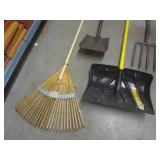 (BS) Shovels, Forks and Rake...