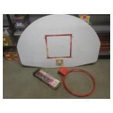 (BS) Basketball Backboard, Rim and ...