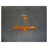 Wolverine 3 Point Flat Hitch Receiver with Angled back 3rd link