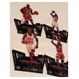 Michael Jordan Standup 6 Championship Upper Deck Card Set