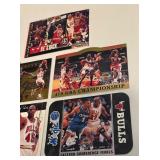 (5) Michael Jordan Limited Edition Oversized Basketball Cards