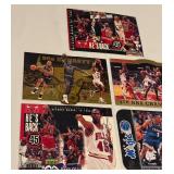 (5) Michael Jordan Limited Edition Oversized Basketball Cards