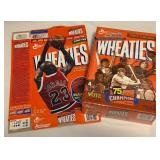 (2) Michael Jordan Wheaties Boxes