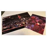 (2) Michael Jordan Wheaties Basketball Posters