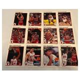 Michael Jordan Kodak Osco Drug 1991 NBA Hoops Chicago Bulls Team Card Set