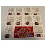 Michael Jordan Kodak Osco Drug 1991 NBA Hoops Chicago Bulls Team Card Set