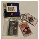 (3) Michael Jordan Key Chains