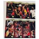 Michael Jordan 10-Card A Cut Above Die Cut Basketball Set 1996 Upper Deck