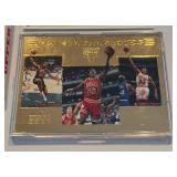 1995-96 Chicago Bulls 72 Victories Upper Deck 22kt Gold Card - Michael Jordan