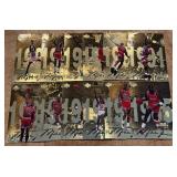 Michael Jordan Gatorade 12 Card Oversized Set 1998 Upper Deck Basketball Cards