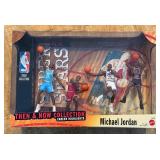 Michael Jordan 1999-2000 Season Super Stars "Then and Now Collection" 3 Basketball Figure Set