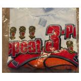 VERY RARE Chicago Bulls 3-Peat T-Shirt Size Large by Starter - Retro / Vintage - Michael Jordan