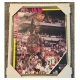 Michael Jordan "License to Jam" Framed Posted