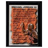 Michael Jordan 1996-97 Fleer Hardwood Leader #123 Basketball Card