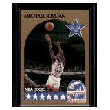 Michael Jordan 1990 NBA Hoops All-Star Weekend #5 Basketball Card