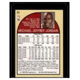 Michael Jordan 1990 NBA Hoops #65 Basketball Card