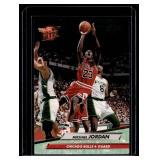 Michael Jrodan 1992-93 Fleer Ultra NBA Jam Session Dunk Rank Tom 20 Jammer #216 Basketball Card