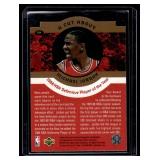 Michael Jordan Die Cut "A Cut Above" 1996 Upper Deck #CA4 Basketball Card