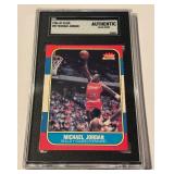 Michael Jordan RC 1986 Fleer #57 SGC Authenticated - MOST ICONIC BASKETBALL ROOKIE CARD OF ALL TIME!!!