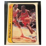 Michael Jordan RC 1986 Fleet Sticker #8 SGC Graded 4.5 - SECOND MOST ICONIC BASKETBALL ROOKIE CARD OF ALL TIME!!