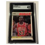 Michael Jordan 2nd Year 1987 Fleer #59 SGC Graded 4 - ICONIC RARE BASKETBALL CARD!!!