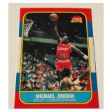 REPRINT - Michael Jordan RC 1986 Fleer #57 Rookie Basketball Card - REPRINT