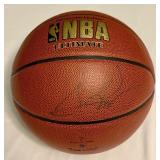 Scottie Pippen Signed Basketball With JSA COA Spalding Official Ultimate Stern Ball Chicago Bulls