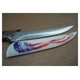 Bald Eagle Theme Collector Knife