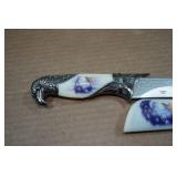 Bald Eagle Theme Collector Knife