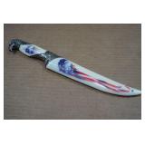 Bald Eagle Theme Collector Knife