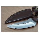 Viking 9.5" Hammered Carbon Knife