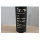 Bullet Shaped 17oz Thermos - The Legend Has Retired