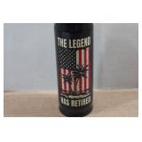 Bullet Shaped 17oz Thermos - The Legend Has Retired