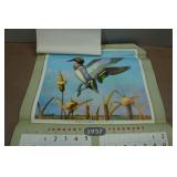 Vintage Brown & Bigelow Game Bird Calendar