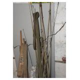 Assorted Fishing - Tackle, Poles