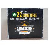500 Armscor .22 LR 36 Gr HP Ammo