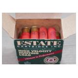 19 Estate 12 Gauge 2-3/4" 4 Shot Shotshells