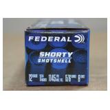 10 Federal Shorty 12 Gauge 1-3/4" 8 Shot Shotshells