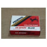 5 Federal Hi-Shok 20 Gauge 2-3/4" HP Slugs