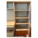 SR - Large Modular Entertainment Center with Storage Cabinets and Shelves