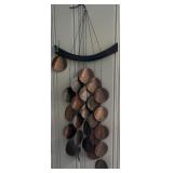 SR - Hanging Copper-Tone Metal Wind Chime Decor