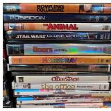 SR - Sony DVD Player, Sharp AQUOS Blu-ray Player, and Collection of 40+ DVDs