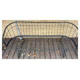 Deck - Mid-Century Modern Wire Patio Set with Bench and 3 Chairs