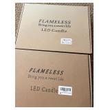 LL - Lot of 14 Flameless LED Candle Sets with Remotes and Batteries