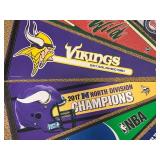 LL- Collection of Sports Team Pennants