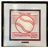 LL - Minnesota Twins 1987 World Champions Memorabilia Collection